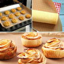 6PCS Teflon Sheet 33X40cm Reusable Resistant Baking Mat Oil-Proof Paper BakiM3B9