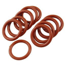Silicone O-Ring, 28Mm Outside Diameter, 21Mm Inner Diameter, 3.5Mm Width, S O3X7