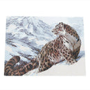 Paint By Number Kit DIY Oil Painting Cloth Digital Home Decor, Snow Leopard
