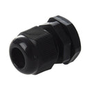 5 Pcs Waterproof PG11 Black Plastic Cable Glands Joints