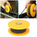 Bike Chain Gear Oiler Roller No dirty hands high density cleaning E9R4