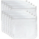 Free Food Grade Reusable Storage Bags (10 Pack) Extra Thick Zipper Bag for