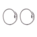 1 Pair Elegant Style Adjustable Feathers Rings Base DIY Setting Women Rings