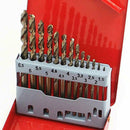 13Pcs/set M35 Cobalt HSS Fully Ground Straight Shank Twist Drill Bit S AHH
