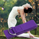 Yoga Rope Sports Stretch Belt Exercise Assist Resistance Band Strap(Purple)