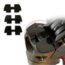 3X(3 Pcs Rubber Vibration Dampers and Rear Fender Support Frame Protection