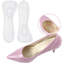3/4 Length Transparent Gel Soft Anti-slip Cushion Insoles for High Hee3C