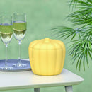 Ice Cube Making Silicone Pumpkin Ice Bucket Portable Cooler Beverage Beer Q4A0