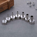 7pcs Round Nozzle for 858 Hot Wind Air Gun Welding Heat Resistant Soldering A