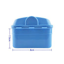 Denture Case,Denture Cup over Strainer,for Coolrunner Denture Bath Box Fals