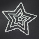 4pcs Stars Metal Cutting Die Stencils DIY Embossing Scrapbooking Craft