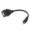 USB A 2.0 female to Micro USB B male Cable Adapter W1Y1