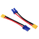 XT60 Female to Male EC5 Style Silicone Wire Connector Adapter Cable Converter