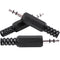 10Pcs 3.5mm 1/8" Audio Male Jack Solder Adapter Stereo Headph Connector N6N C8G6