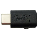 Type-C Male-Female Adaptor Data Syncing Charging Right Angle Converter Cable