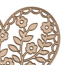 DIY Carbon Steel Heart-shaped Flower Cutting Dies Stencil Album Craft Gift