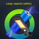 Outdoor Waterproof Solar Street Light Human Body Sensor Wall Lamp (120COB)