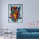 Part Drill Special-Shaped Diamond Painting DIY Mosaic Kit (D1106 One Owl)