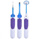 3 In 1 Oral Dental Hygiene LED Cleaning Tool Kits Mirror Plaque Remover Eraser