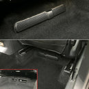 2Pcs Car Air Conditioner Cover Under Rear Seat Seat Air Vent Duct Outlet Shell U