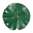 5 Pcs Aquarium Fish Tank Green Lotus Leaf Plastic Floating Decor 5.5" Dia U1J1