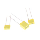 50Pcs 10 Value 1nF-0.47uF Set Polypropylene Safety Plastic Film Capacitor Kit Ew