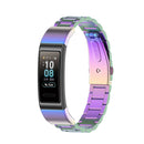 Strap Bracelet Stainless Steel Wristband for Huawei Band 4 Pro (Colorful) A