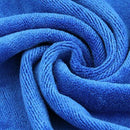 50X Microfiber Cleaning Cloth Blue Towel Set for Car Polishing Auto Det 30x