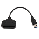 USB 3.0 to 2.5'' SATA Adapter Cable HDD SSD Hard Drive Conenctor Cord for PC
