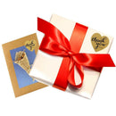 500pcs Heart thank you Stickers Cake Sealing Labels Gift Box Adhesive StickerB&X