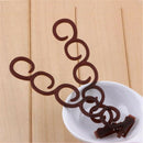 2pcs Magic Twist Styling Hair Braider Braid Roller Tool Holder Clip DIY French