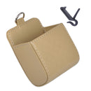 Car Air Vent Outlet PU Leather Case Pouch Bag Phone Storage Holder Trash Box