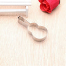 musical guitar violin stainless steel cutting biscuit mould cake baking tools OS