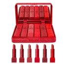 6 Pcs Long-lasting Lipstick Kissproof Makeup Nude Waterproof Moisturizing 2 K7Y1