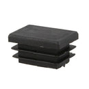 20 pcs Plastic Rectangular End Cap 30mm x 20mm Threaded Pipe Tube Insert Ru D1N3