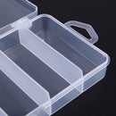 17.5*9.2*3cm 5Compartments Fishing Lure Bait Hook Tackle Storage Box Case