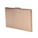 Business Name Credit ID Card Holder Metal Stainless Steel Pocket Box Case New