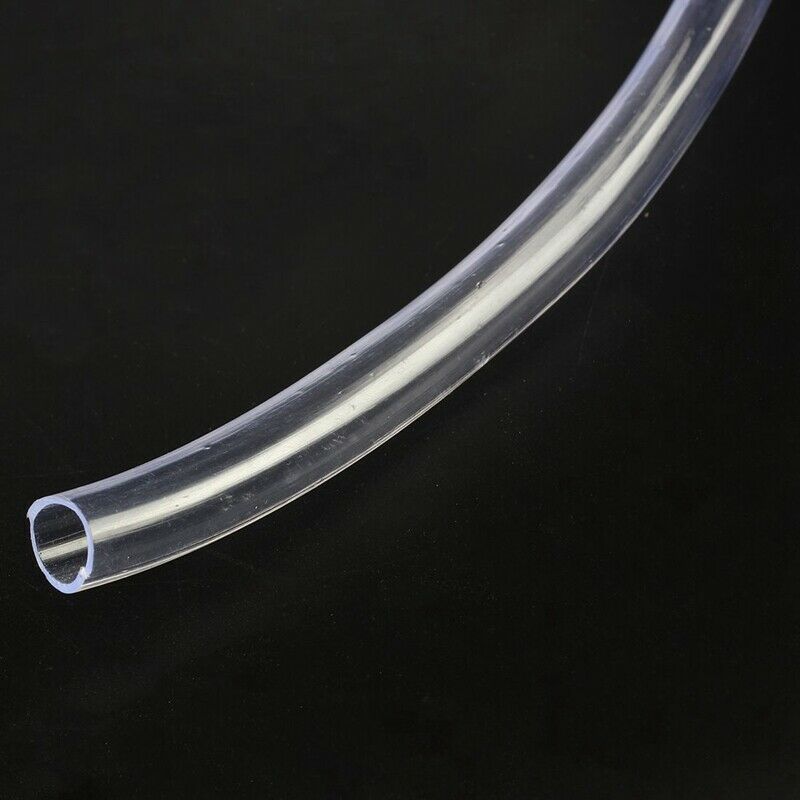 12mm x 10mm 6 Meters Length Clear Soft Plastic Aquarium Hose Tube T1D6