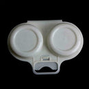 Microwave Egg Poacher Saves Time Eggs Made Easy No Safety Healthy Mess G1C5