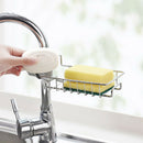 Adjustable Faucet Drainage Shelf Stainless Steel Kitchen Sundries Storage R F7K1