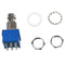 2Pcs Guitar Effect Switches 9-Pin 3Pdt Guitar Effects Pedal Box Stomp Foot