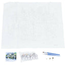 Unframed Acrylic Paint By Number Kit DIY Oil Painting Canvas Digital Home D S7H6