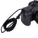Adjustable Camera Wrist Strap Braided Paracord Strong Weave Lanyard DSLR Black