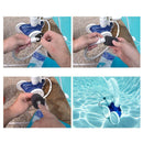 12pcs Pool Cleaner Cylinder Sweep Hose Tail Scrubber Patio Garden for Polaris