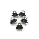 5Pcs 2 RCA Female Outlet AV Concentric Socket Connector  Z