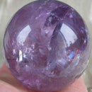 1Pc Natural Amethyst Quartz Sphere Crystal Pretty Ball Healing Purple Stone