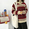 Ladies Large-capacity Shopping Bag Fashion Imitation Lambskin Shoulder BagB_kz