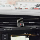 Carbon Fiber Double Flash Light Emergency Light Button Frame Cover Trim For