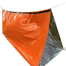 Emergency Sleeping Bag Disaster Outdoor Survival Tent Blanket & Whistle