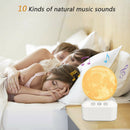 7 Color Night Light White Noise Sound Machine Baby Toddler Kids Easy Sleep Aid